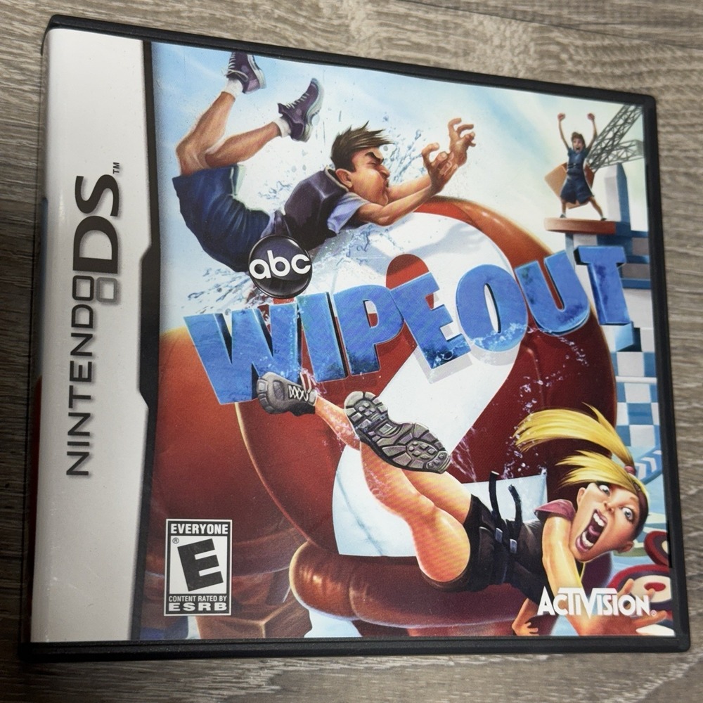 Wipeout 2 Nintendo DS‎ Game, Case And Manual Activision Wipe Out Video Game